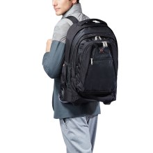 瑞士军刀拉杆双肩背包两用行李箱17寸单向轮学生书包大 SA-092806