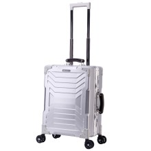 瑞士SUISSEWIN行李箱铝框万向轮拉杆箱20寸登机箱密码旅行箱24寸